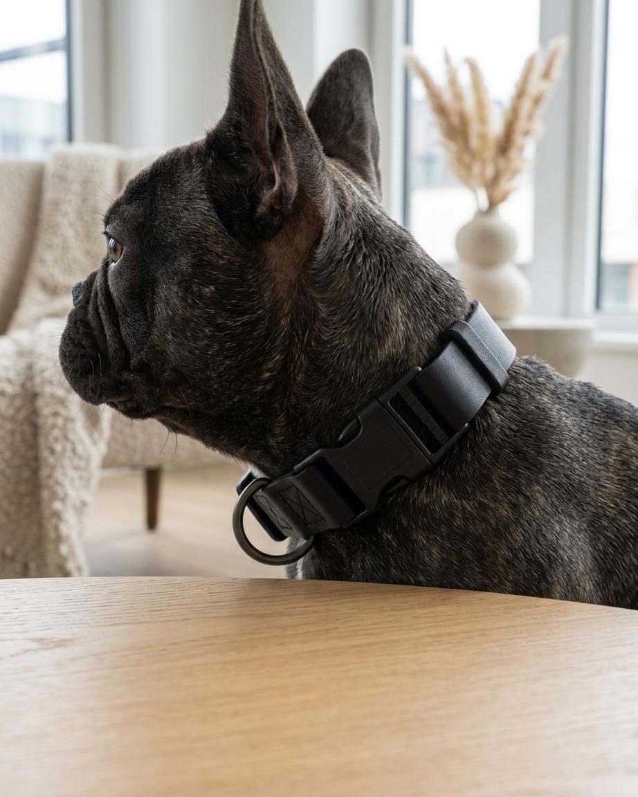 Hakiki Deri Ayarlanabilir Kilitli Köpek Boyun Tasması 3